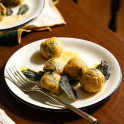 Pumpkin Ricotta Gnudi