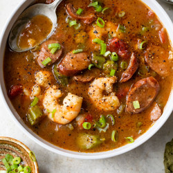 Shrimp And Sausage Gumbo