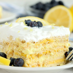 Old-fashioned Lemon Icebox Cake