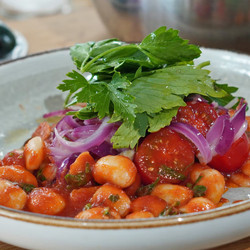 Weiße Bohnen In Tomatensoße