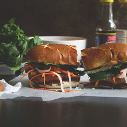Baked Tofu Banh Mi