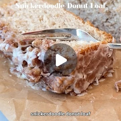 Snickerdoodle Streusel Loaf