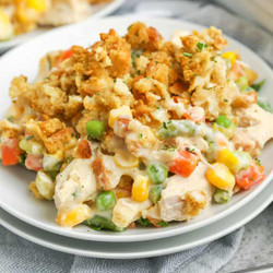 Chicken Stuffing Casserole