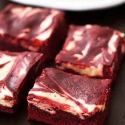 Red Velvet Cheesecake Swirl Brownies