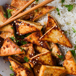Miso Glazed Tofu