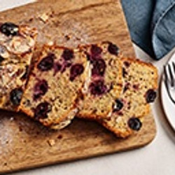 Cherry Bakewell Breakfast Loaf