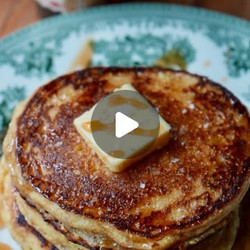 Southern Fried Cornbread With Mike's Hot Honey Butter Glaze