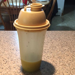 Balsamic Vinegar And Olive Oil Dressing