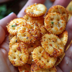 Garlic Bread Ritz Bits
