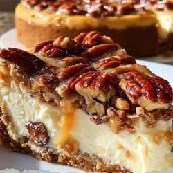 Kentucky Derby Pecan Pie Cheesecake