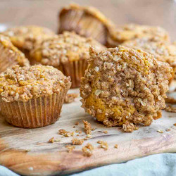 Sourdough Pumpkin Muffins