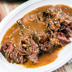 Slow Cooker Roast Beef And Gravy