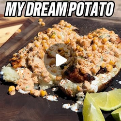 Loaded Chicken Street Corn Potato