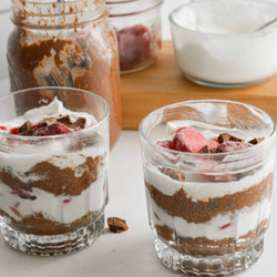 Layered Chia Pudding Parfaits