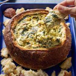 Outrageously Good Vegan Spinach Artichoke Dip