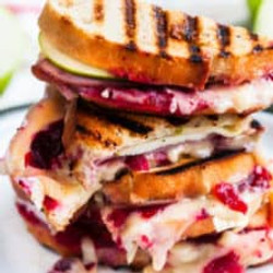 Turkey Cranberry Brie Panini