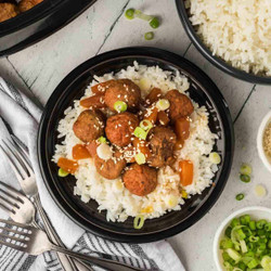 Crock Pot Teriyaki Meatballs