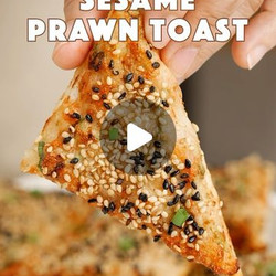 Crispy Sesame Prawn Toast