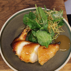 Miso Glazed Chicken With Spinach Salad