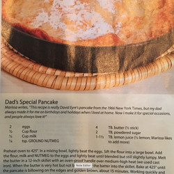Dad's Special Pancake