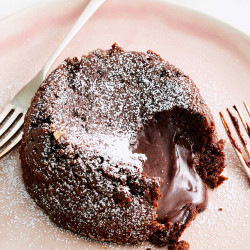 Chocolate Lava Cake For Two