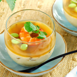 Hiyashi Chawanmushi (japanese Cold Egg Custard)