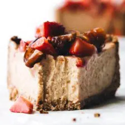 Medjool Date Baked Cheesecake