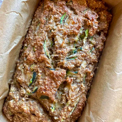 Healthy Zucchini Banana Bread