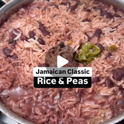 Classic Jamaican Rice &amp; Peas