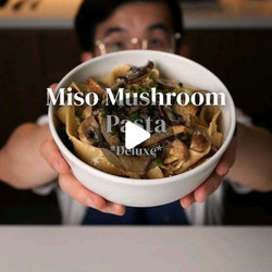 Miso Mushroom Pasta