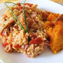 One Skillet German Rice Dinner – Oma's Reistopf