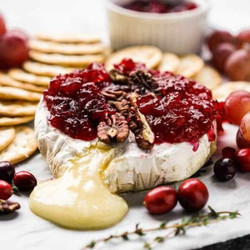 Cranberry Baked Brie