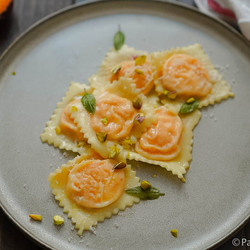 Ravioli Met Pompoen