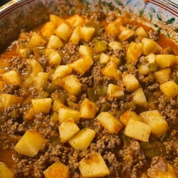 Mom’s Picadillo Con Papa (ground Beef With Potatoes)