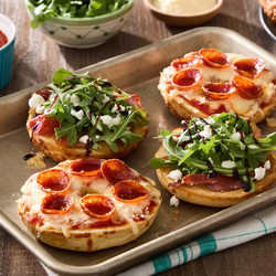 Pizza Bagels