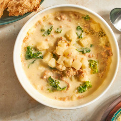 The Easy Slow Cooker Sausage And Potato Soup I Wait All Year To Make