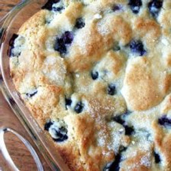 Buttermilk Blueberry Breakfast Cake