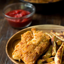 Crispy Paleo Chicken Tenders {whole30 &amp; Nut Free}