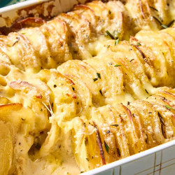 Hasselback Potato Casserole