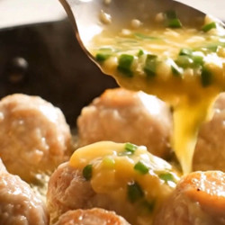 Garlic Butter Shrimp Meatballs