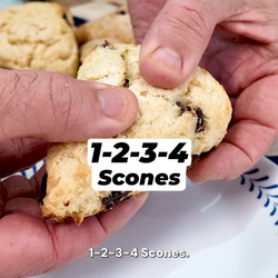 1-2-3-4 Scones