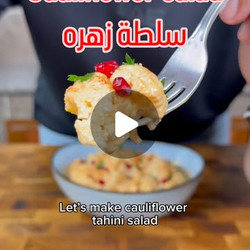Cauliflower Tahini Salad