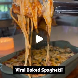 Viral Baked Spaghetti