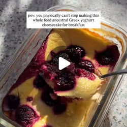 Ancestral Whole Food Greek Yogurt Cheesecake