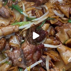 Beef Chow Fun (hor Fun)