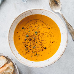 Cream Of Zucchini Soup With Tomato