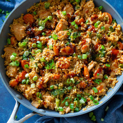 One-pan Teriyaki Chicken And Rice
