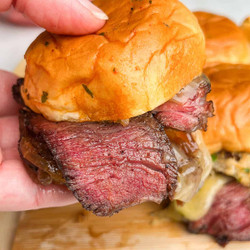 Cowboy Butter Steak Sliders