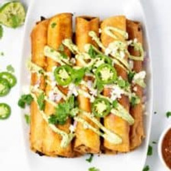 Ground Beef Flautas