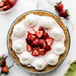 Strawberry Cheesecake Pie (no Bake Filling)